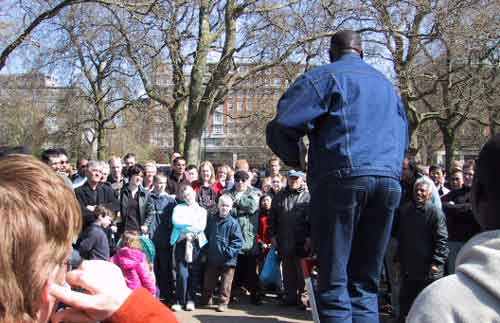 Speaker's Corner, Hyde Park